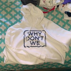 Why don’t we, cropped hoodie